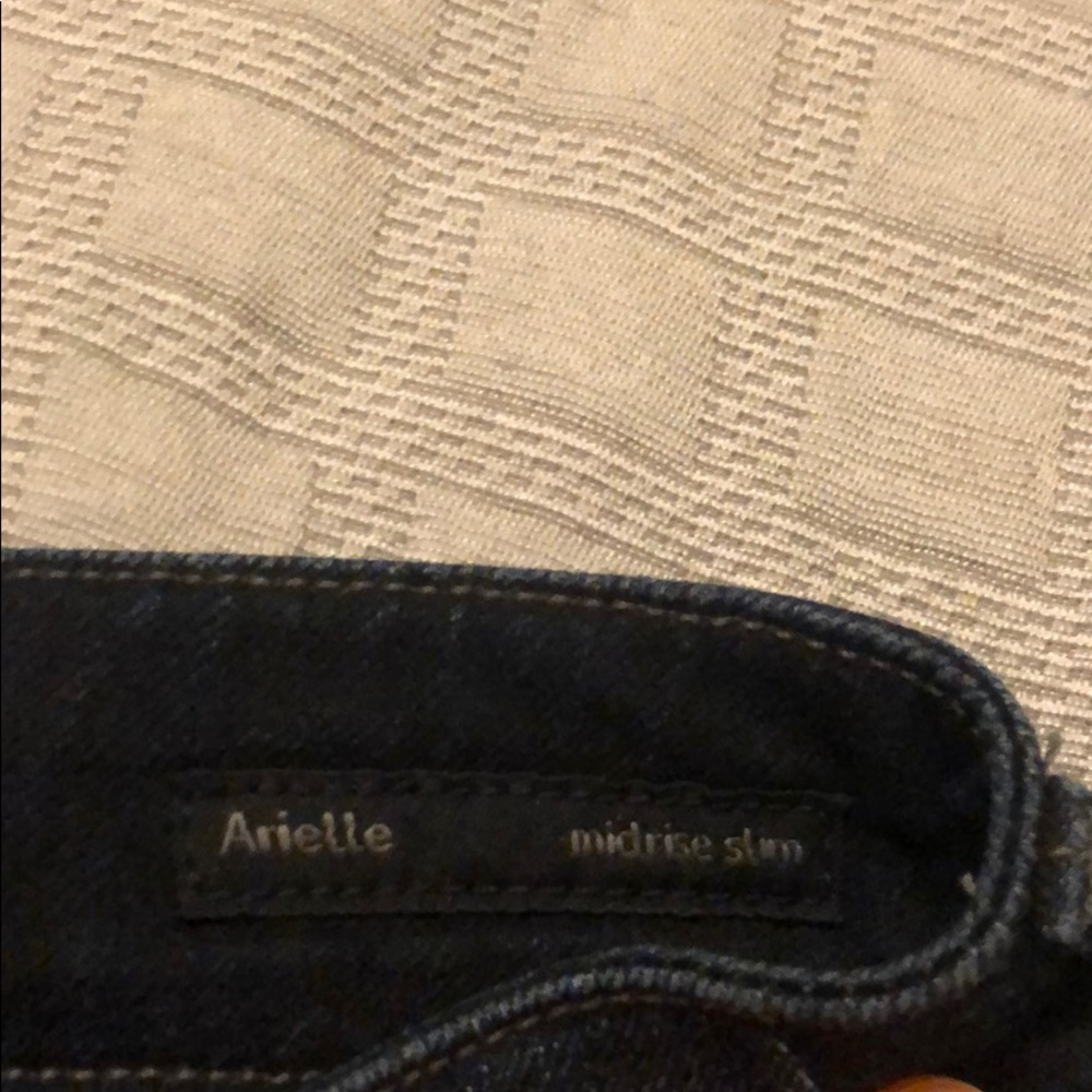 CoH dark wash ankle mid rise jeans